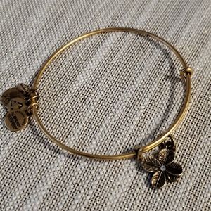 Alex and Ani Four Leaf Clover Bracelet
